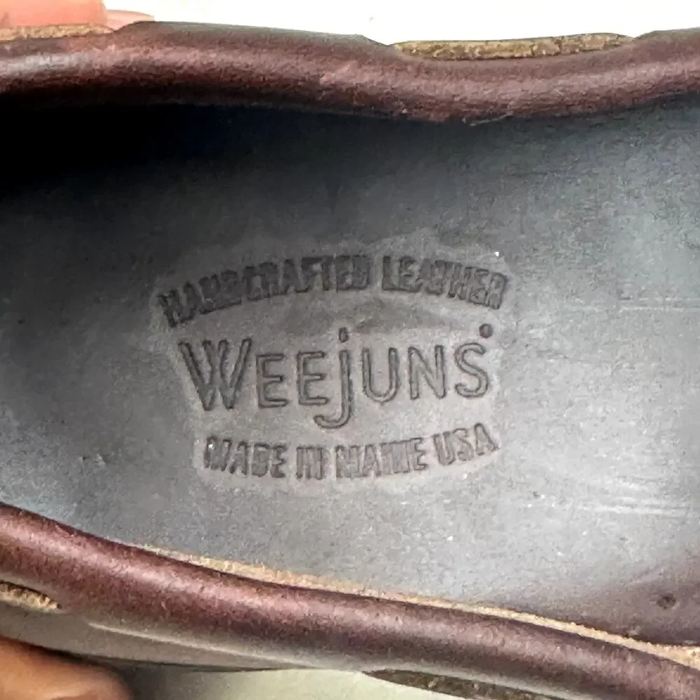 WORN TWICE Rancourt & Co. x Bass Weejun Tassel Loafer Thorne Made in Maine USA 7